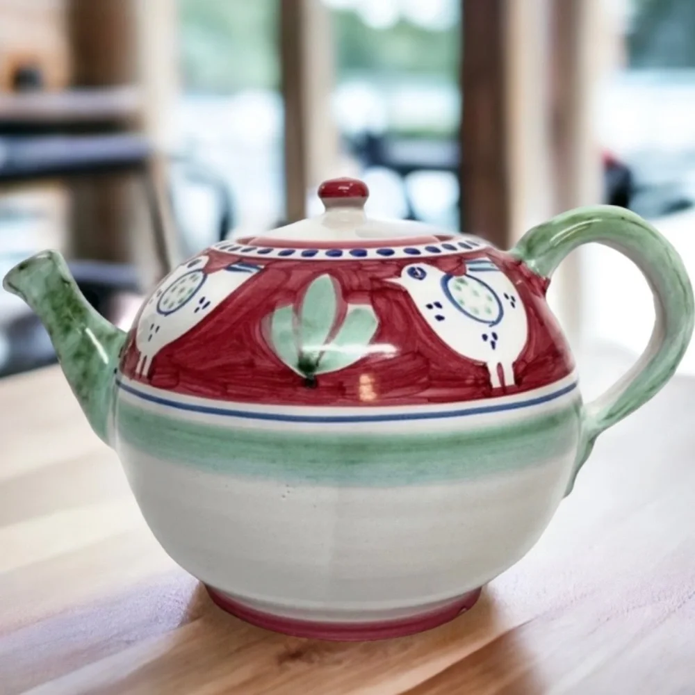 Solimene Vietri Campagna Chicken Teapot